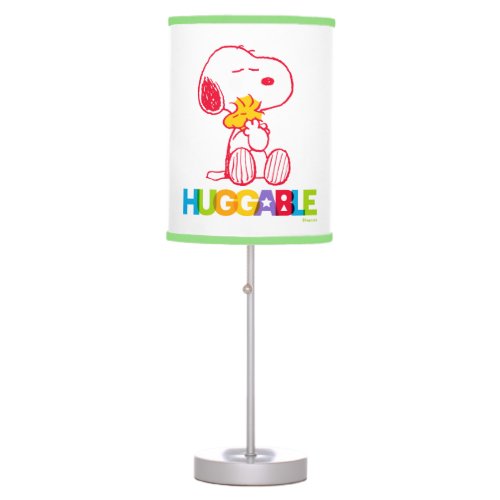 Peanuts  Snoopy  Woodstock Huggable Table Lamp