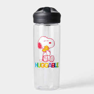 Peanuts   Snoopy & Woodstock Huggable Water Bottle