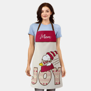 Peanuts Snoopy & Woodstock Joy Sled Ride Apron