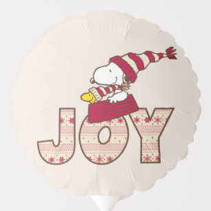 Peanuts   Snoopy & Woodstock Joy Sled Ride Balloon