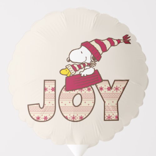 Peanuts  Snoopy  Woodstock Joy Sled Ride Balloon