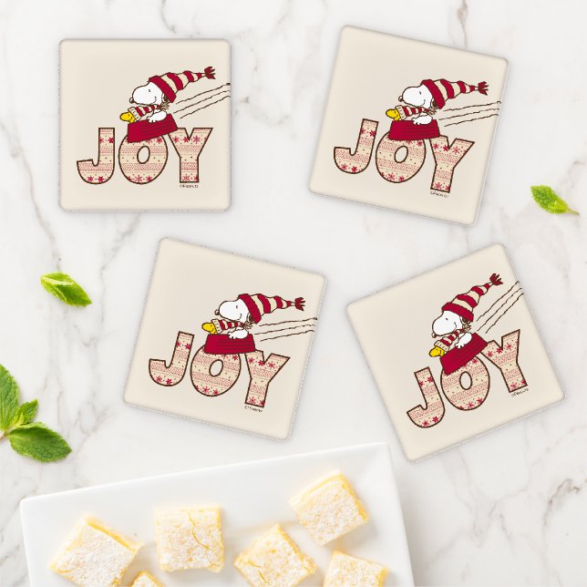 Peanuts | Snoopy & Woodstock Joy Sled Ride Coaster Set (In Situ)