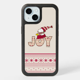 Peanuts Snoopy & Woodstock Joy Sled Ride iPhone 15 Case