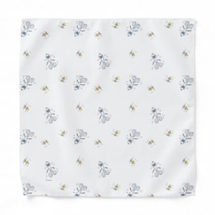 Peanuts Snoopy & Woodstock Laughing Pattern Bandana