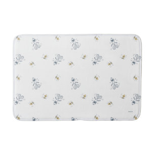 Peanuts   Snoopy & Woodstock Laughing Pattern Bath Mat