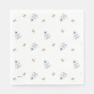 Peanuts Snoopy & Woodstock Laughing Pattern Napkins