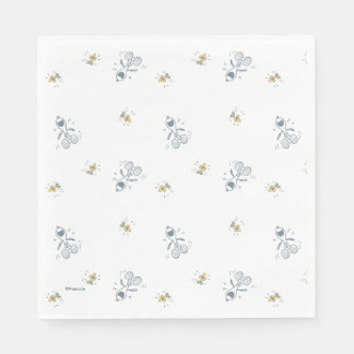 Peanuts | Snoopy & Woodstock Laughing Pattern Napkins