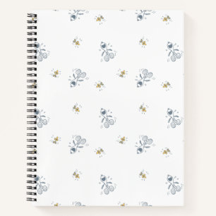 Peanuts   Snoopy & Woodstock Laughing Pattern Notebook
