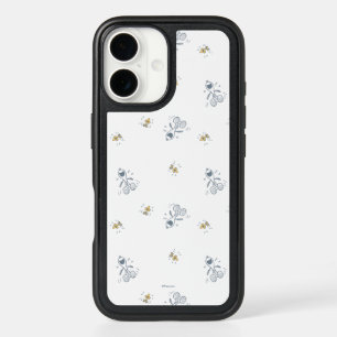 Peanuts Snoopy & Woodstock Laughing Pattern iPhone 16 Case