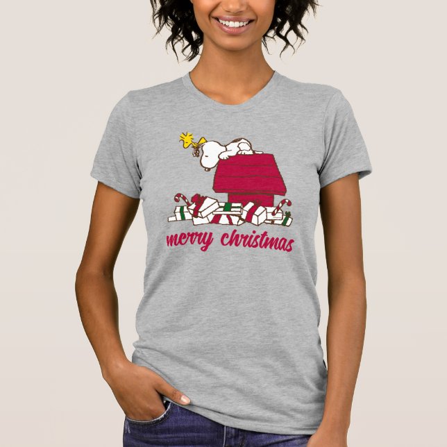 Peanuts | Snoopy & Woodstock Merry Ugly Sweater (Front)