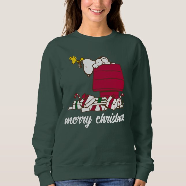 Peanuts | Snoopy & Woodstock Merry Ugly Sweater (Front)