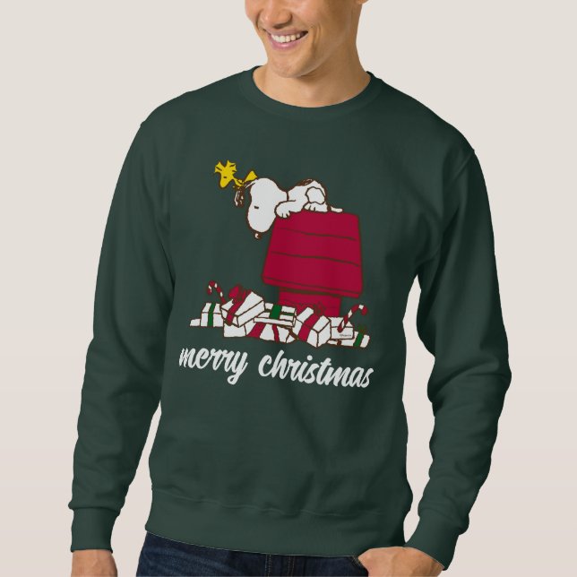 Peanuts | Snoopy & Woodstock Merry Ugly Sweater (Front)