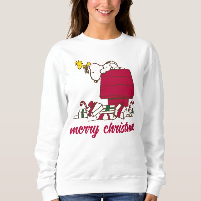 Peanuts | Snoopy & Woodstock Merry Ugly Sweater (Front)