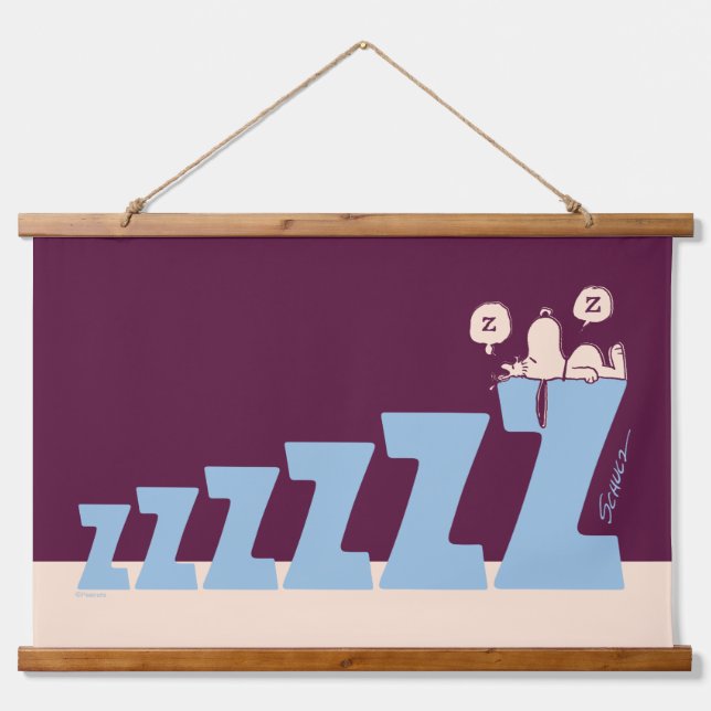 Peanuts | Snoopy & Woodstock Nap Hanging Tapestry (Front)
