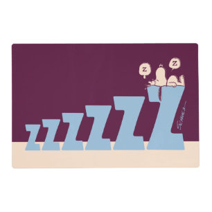 Peanuts   Snoopy & Woodstock Nap Placemat