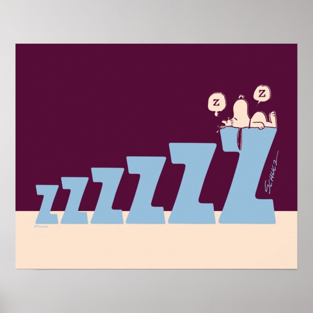 Peanuts | Snoopy & Woodstock Nap Poster (Front)