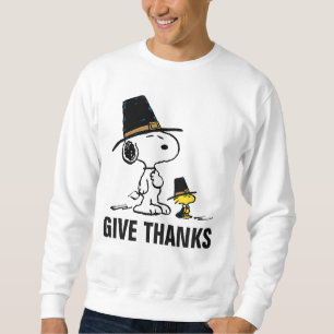 Peanuts   Snoopy & Woodstock Pilgrim Sweatshirt