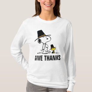 Peanuts   Snoopy & Woodstock Pilgrim T-Shirt