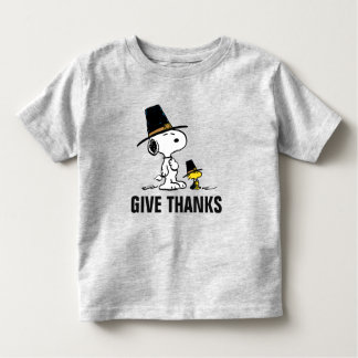 Peanuts | Snoopy & Woodstock Pilgrim Toddler T-shirt