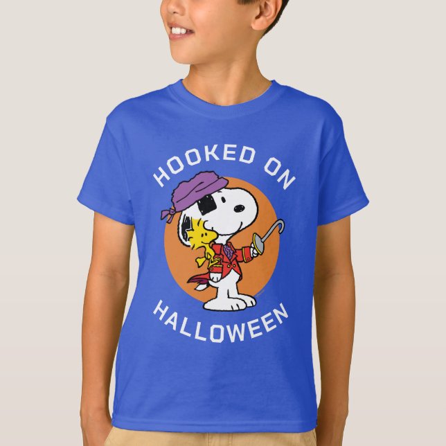 Peanuts | Snoopy & Woodstock Pirates T-Shirt (Front)