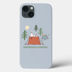 Peanuts   Snoopy & Woodstock Pitching Tents iPhone 13 Case