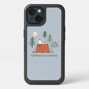 Peanuts   Snoopy & Woodstock Pitching Tents iPhone 13 Case