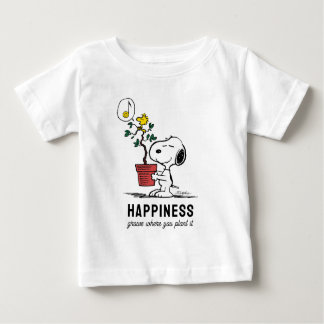 Peanuts | Snoopy & Woodstock Plant A Tree Baby T-Shirt