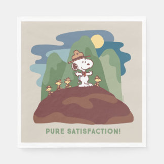 Peanuts | Snoopy & Woodstock Pure Satisfaction Napkins