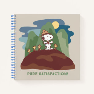 Peanuts Snoopy & Woodstock Pure Satisfaction Notebook
