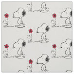 Peanuts | Snoopy &amp; Woodstock Red &amp; Black Fabric