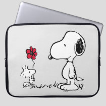 Peanuts | Snoopy & Woodstock Red & Black Laptop Sleeve
