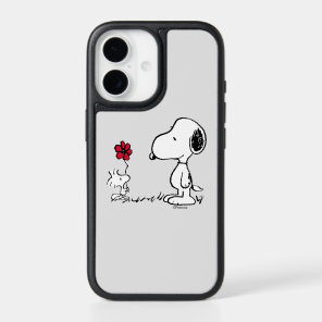 Peanuts | Snoopy & Woodstock Red & Black iPhone 17 Case