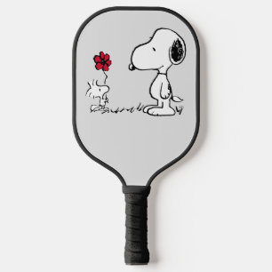 Peanuts Snoopy & Woodstock Red & Black Pickleball Paddle