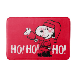 Peanuts Snoopy & Woodstock Ringing Bells Bath Mat