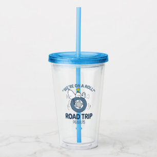Peanuts   Snoopy & Woodstock Road Trip Acrylic Tumbler
