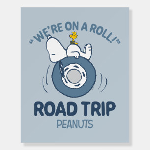 Peanuts   Snoopy & Woodstock Road Trip Foam Board