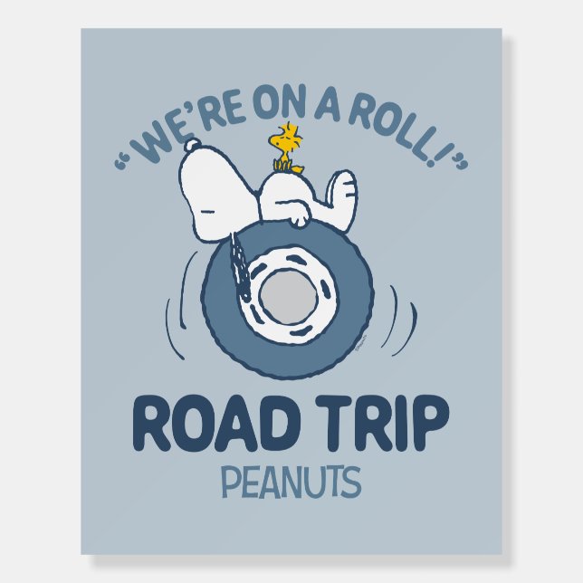 Peanuts | Snoopy & Woodstock Road Trip Foam Board (Front)