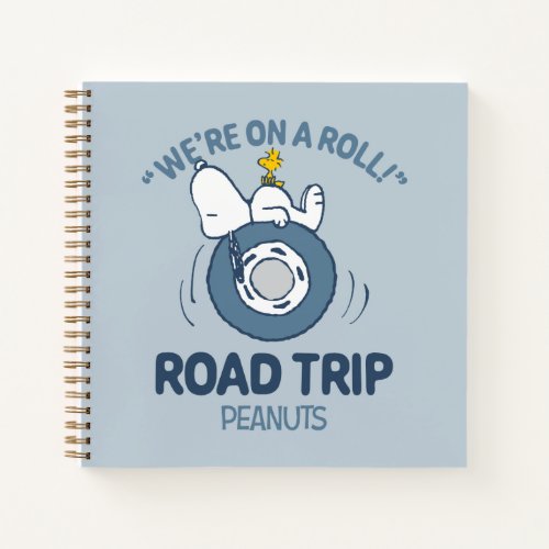 Peanuts  Snoopy  Woodstock Road Trip Notebook