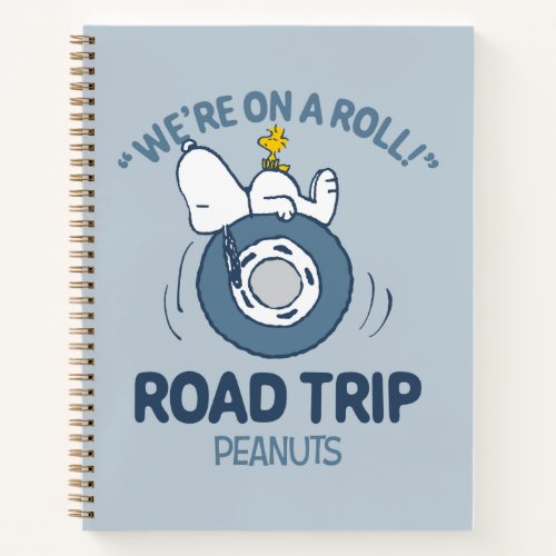 Peanuts  Snoopy  Woodstock Road Trip Notebook