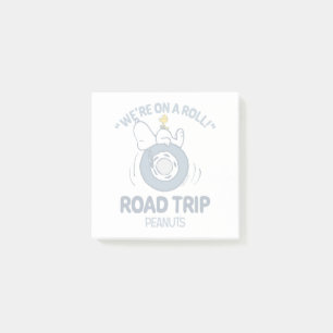 Peanuts Snoopy & Woodstock Road Trip Post-it Notes