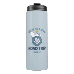 Peanuts   Snoopy & Woodstock Road Trip Thermal Tumbler