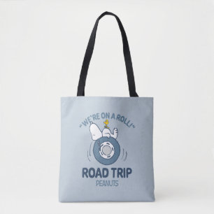 Peanuts Snoopy & Woodstock Road Trip Tote Bag