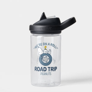 Peanuts Snoopy & Woodstock Road Trip Water Bottle