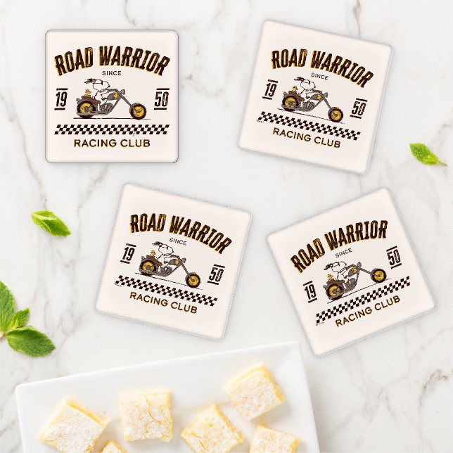 Peanuts | Snoopy & Woodstock Road Warriors Coaster Set (In Situ)