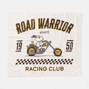 Peanuts Snoopy & Woodstock Road Warriors Fleece Blanket