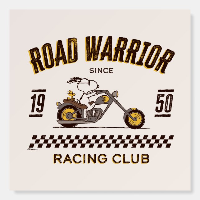 Peanuts | Snoopy & Woodstock Road Warriors Foam Board (Front)