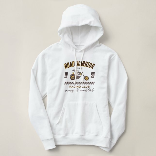Peanuts | Snoopy & Woodstock Road Warriors Hoodie (Design Front)