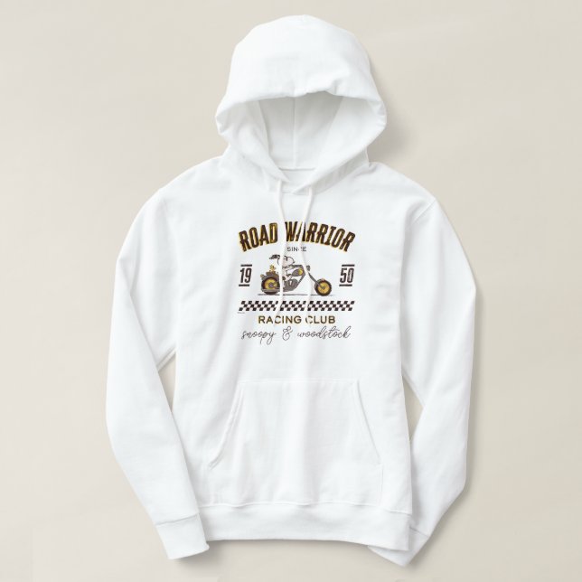 Peanuts | Snoopy & Woodstock Road Warriors Hoodie (Design Front)