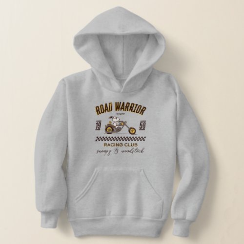 Peanuts  Snoopy  Woodstock Road Warriors Hoodie