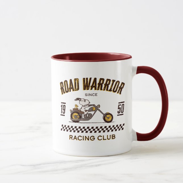 Peanuts | Snoopy & Woodstock Road Warriors Mug (Right)